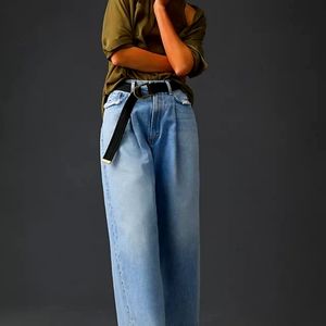 AGOLDE DAGNA PLEATED BAGGY JEAN, SIZE 27
